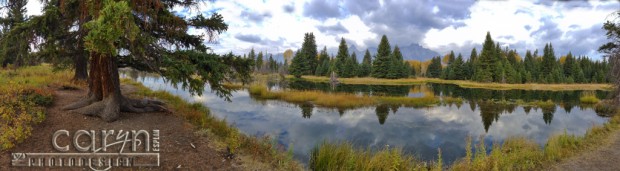 Caryn Esplin - Schwabacher Landing - iphone 5 Pano - Jackson - Grand Tetons