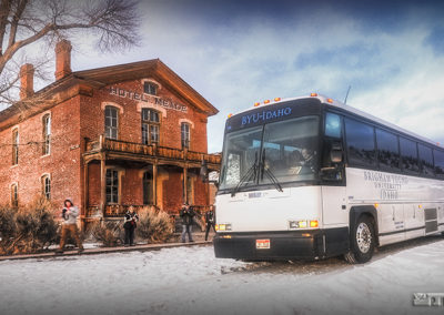 BYU-I visits Hotel Meade in Bannack Ghost Town