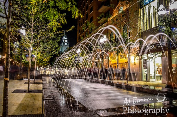 AJ Buruca - Dowtown Salt Lake City - Fountains