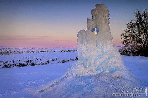 CarynEsplin-IceSculpture-YellowMoon