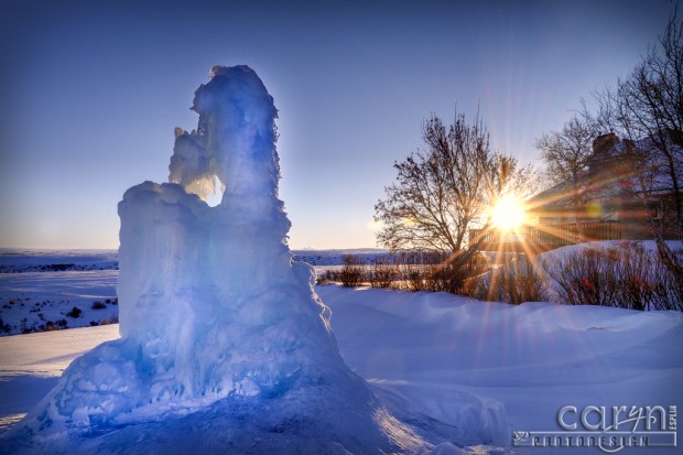 CarynEsplin-IceSculptureSunFlare-RexburgIdaho