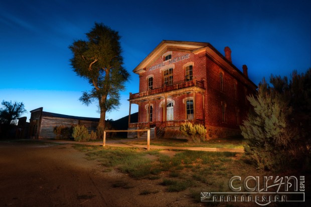 CarynEsplin-BannackGhostTown-Montana-HotelMeade-LightPainting