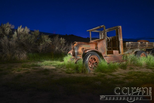 CarynEsplin-BannackGhostTown-Montana-InternationalTruck-LightPainting