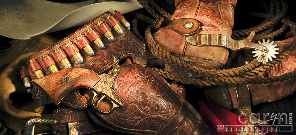 Cowboy Gear - Light Painting by Caryn Esplin with Dave Black, Caryn Esplin