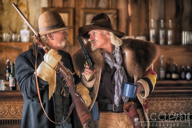 Bannack Living History - Saloon Fight  by Caryn Esplin