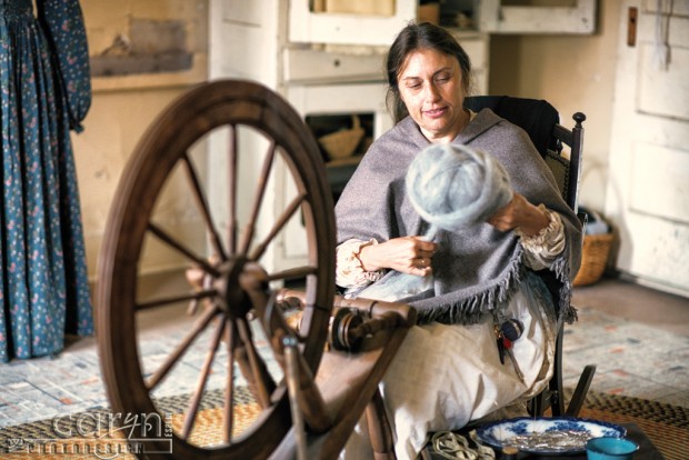 Spinning Wheel - Bannack Living History - Caryn Esplin