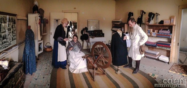 Bannack Ghost Town, Montana - Living History - Tailor's Shop 2 - Pano