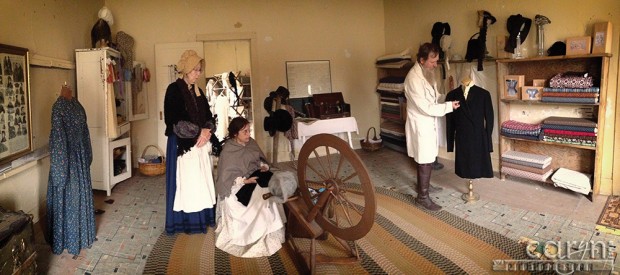 Bannack Ghost Town, Montana - Living History - Tailor's Shop - Pano