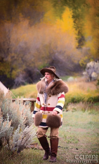 Trapper Jake in the Gold Miners' Camp - Bannack Living History