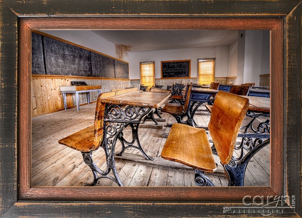 CarynEsplin-BannackSchoolDesks-RusticFrame