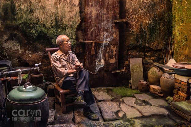 Mr Cho, Daxu China, Guilin, Typical Chinese Home, Faces and Places of China, Lifestyle, Environmental Portraiture