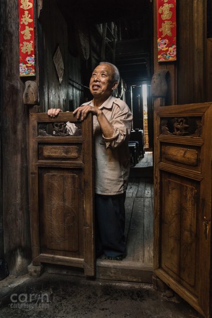 Mr Cho, Daxu China, Guilin, Typical Chinese Home, Faces and Places of China, Lifestyle, Environmental Portraiture