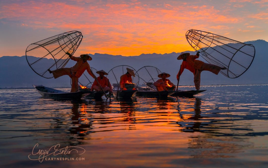 Myanmar 2020: Breathtaking Sunrise on Inle Lake!